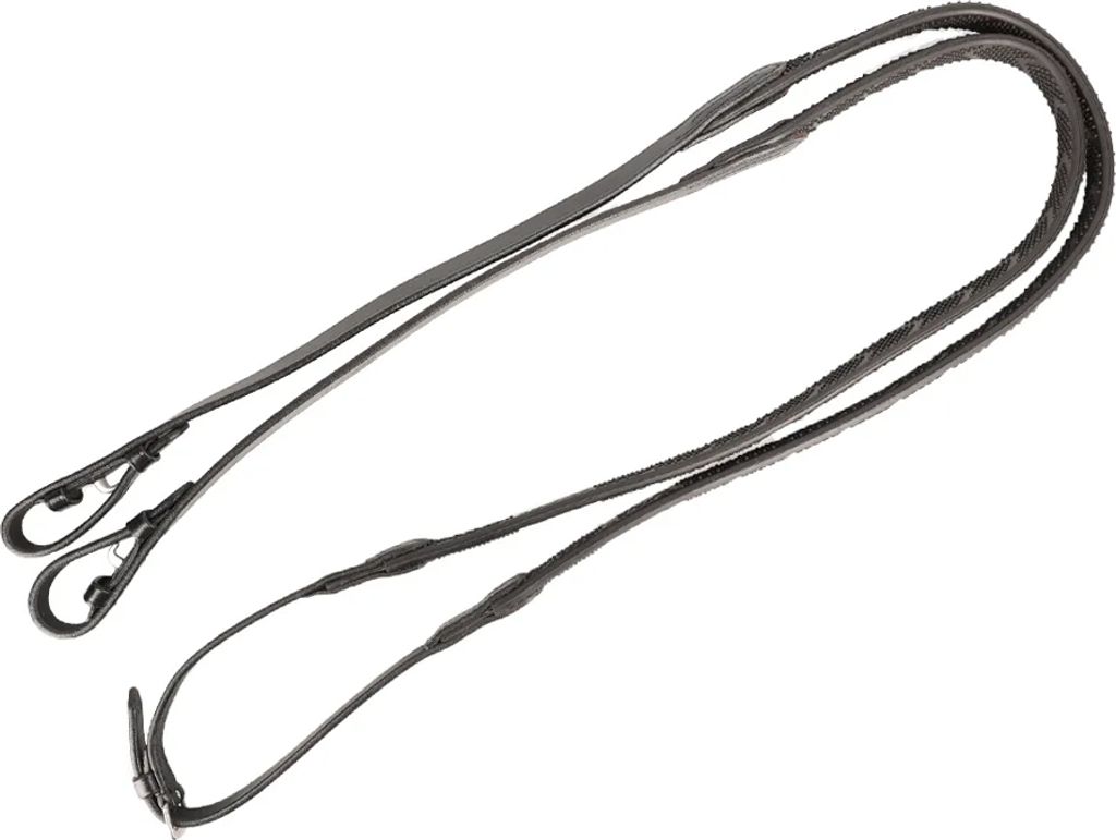 Hy - Zügel "ProPresicce", Griff BZ5895 (Full) (Schwarz)