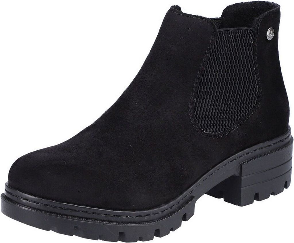 Rieker damskie buty za kostkę Chelsea boot stretch block Zdjęcie produktu 