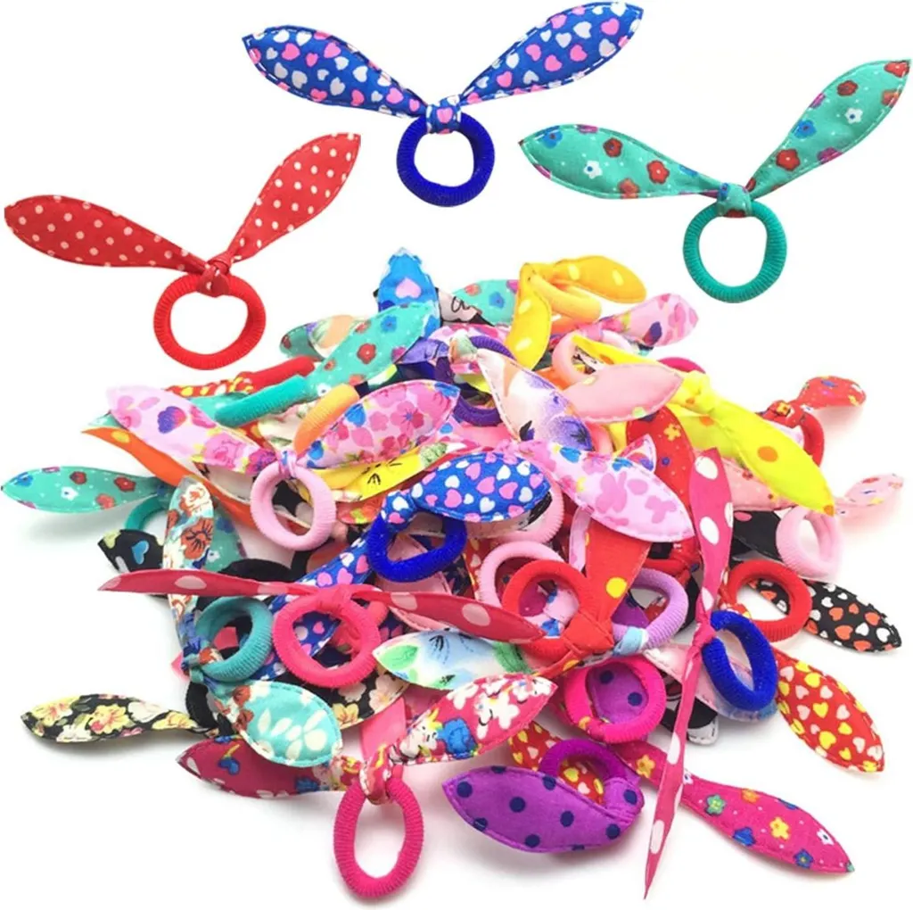 Chouchous Anti-Casse en Velours : Lot de 100 pour Cheveux Fragiles