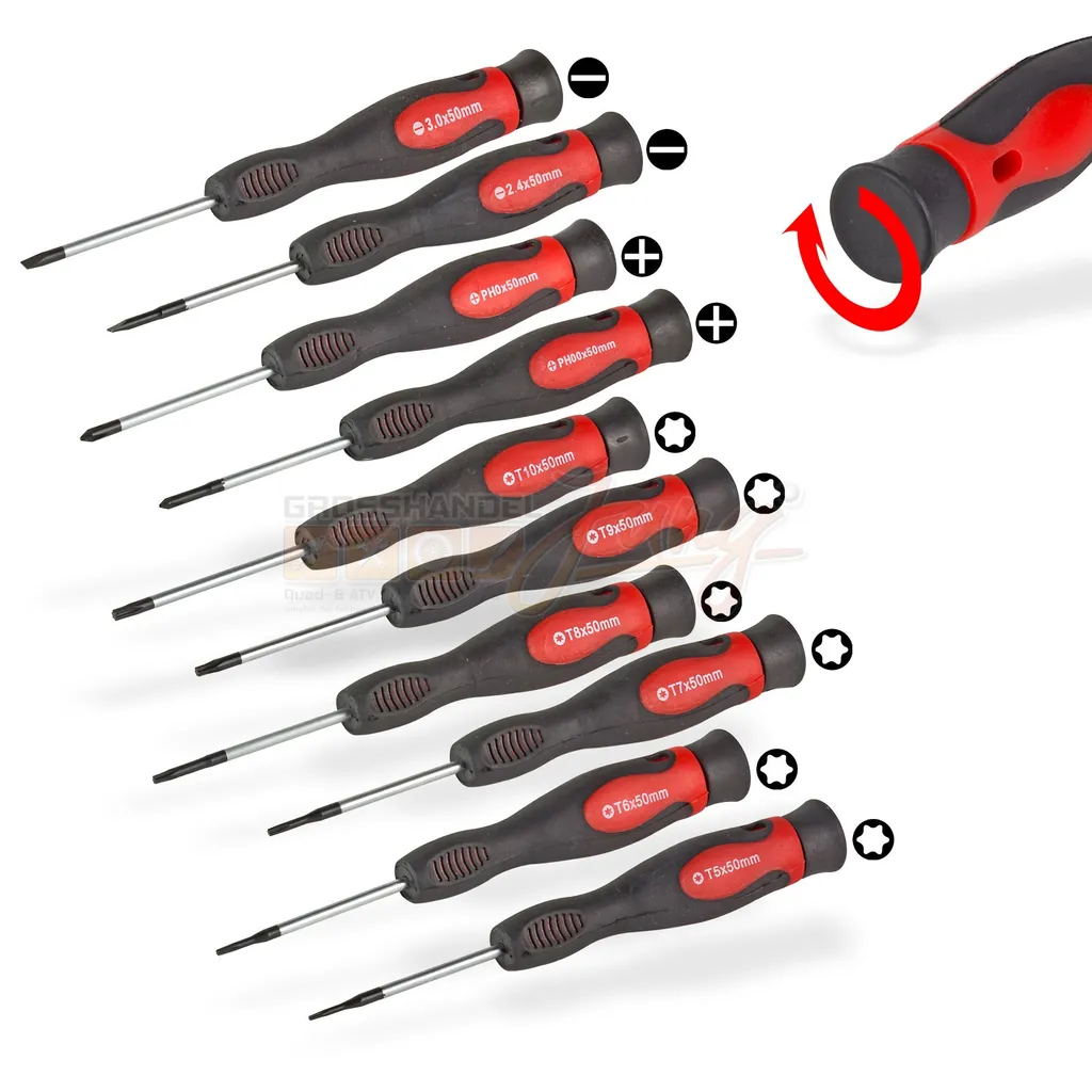 Tournevis avec embouts interchangeables, pack 44 pièces haute qualité - 3