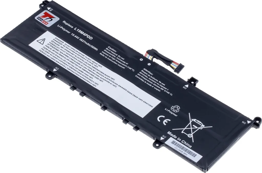 Batteria Notebook Lenovo L19D4PDD T6 Power 15.44V 3627mAh Li-Poly