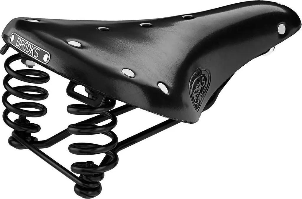 Selle Brooks Flyer Short Noire : Finies les Douleurs à Vélo en Ville