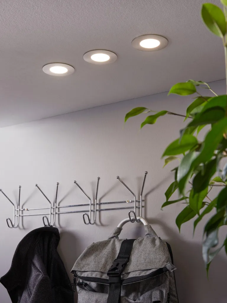 Eglo Connect Lampada Da Incasso LED Fueva-c Smart Home, Diametro 12 Cm, 5.4W, 700 Lumen, 16 Milioni Di Colori, Dimmerabile, Finitura Nichel Opaco - 5