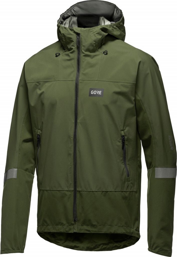 Elegantes Gore Regenjacke Fahrrad Ebenbild
