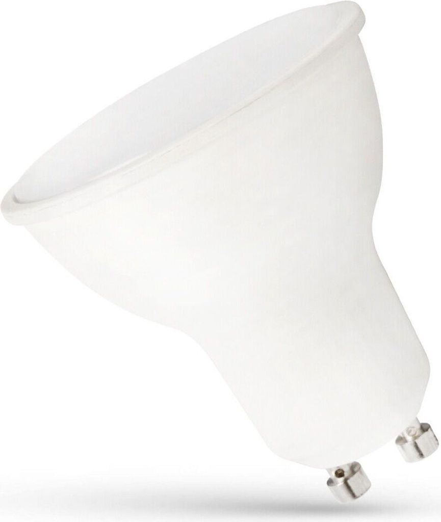 Spectrum LED Leuchtmittel Reflektor 6W = 40W GU10 500lm Kaltweiß 6000K Tageslicht maxi flood 120° DIMMBAR