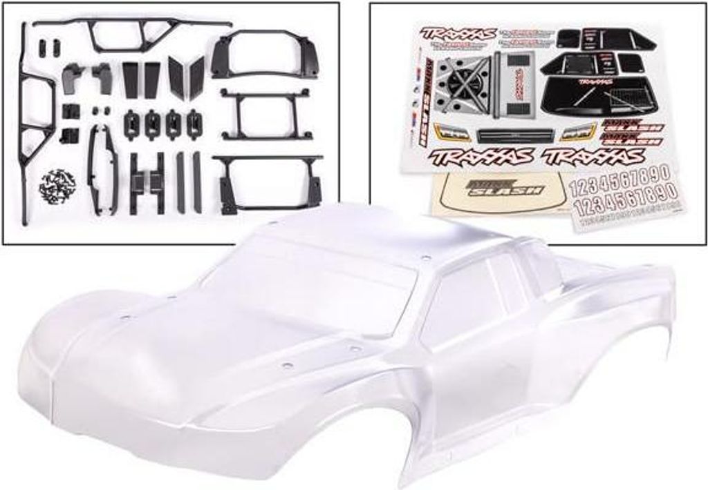 Traxxas Karosserie Maxx Slash HD klar