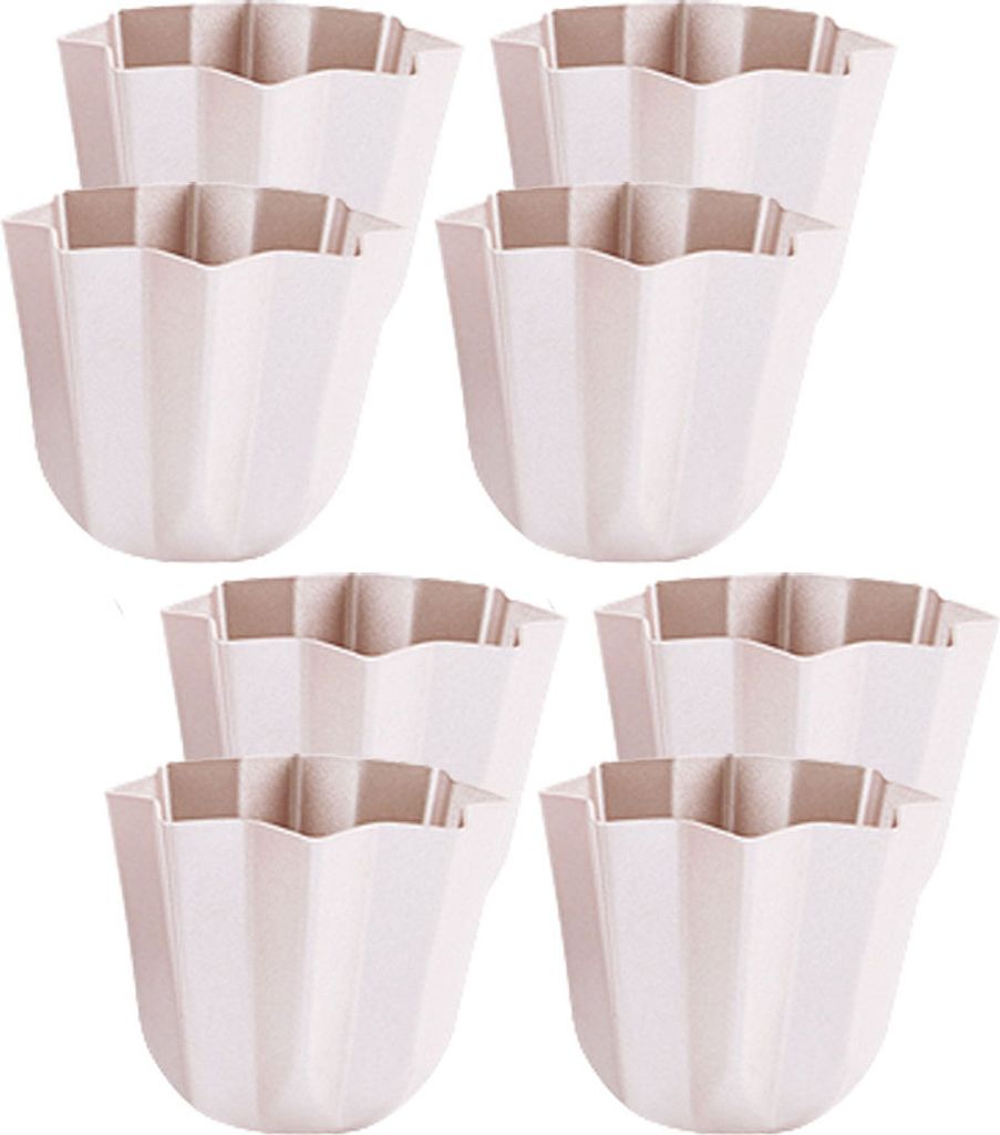 CANDeal 3 Zoll Individuelle Achteck Muffin Kuchen Backformen, Taco Salat Shell Maker, Antihaft Ofen (8 Stuck)