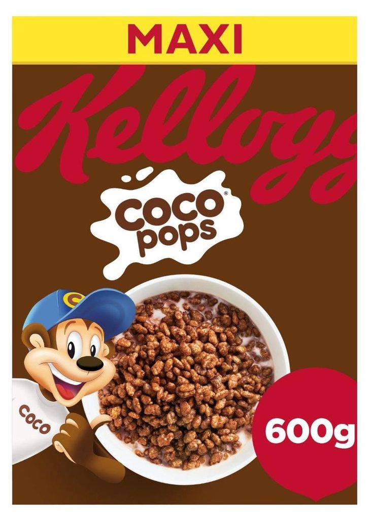 Kellogg's Coco Pops cereálie na raňajky 600 g – chrumkavé Obrázok produktu 