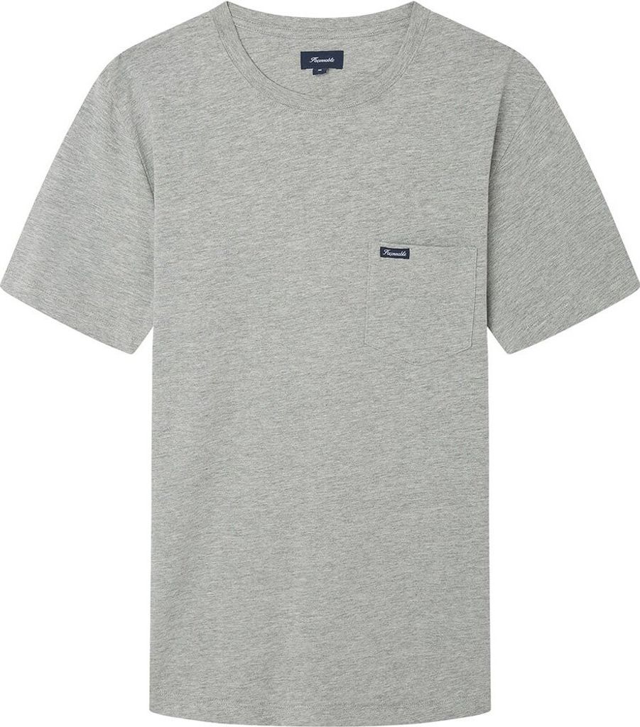 FaÇonnable Indemodable Kurzarm-t-shirt Grau M Mann Grau M