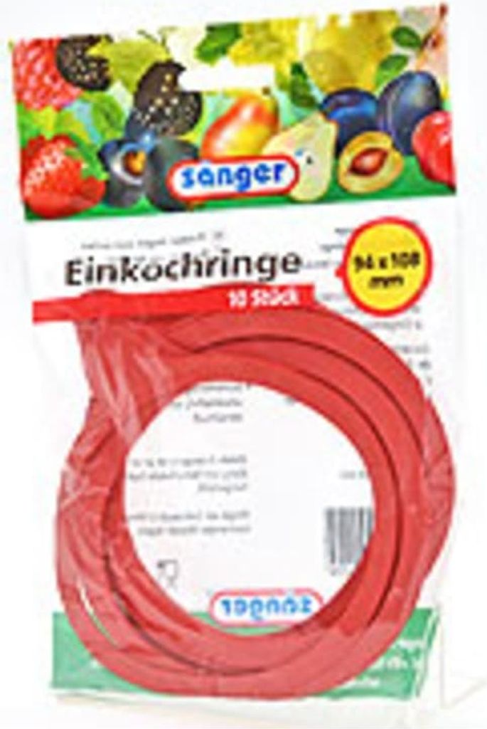 sada 10 kroužků na konzervaci, gumové kroužky, 9,4 x 10,8 Obrázek produktu 