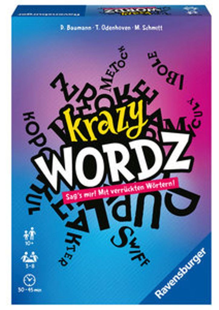 Ravensburger Familienspiel Krazy Wordz 26837 - für Produktbild 