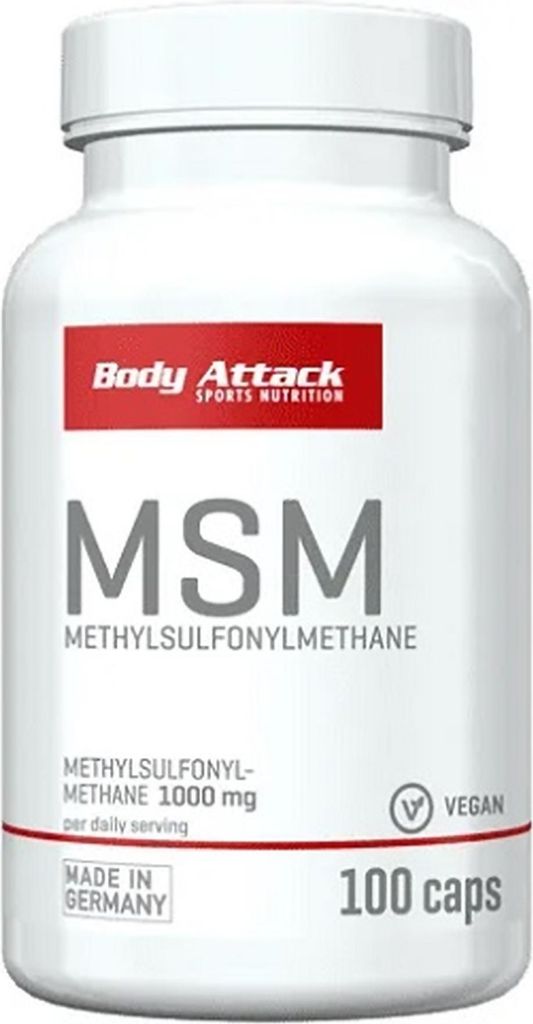 Body Attack MSM 100 Caps