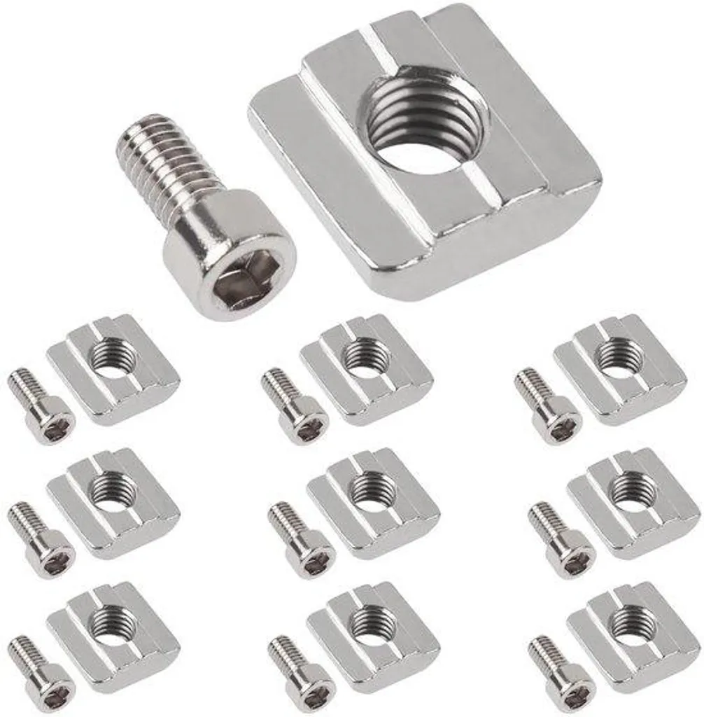 Fixation stable pour profilé aluminium 3030 M8 contre les vibrations