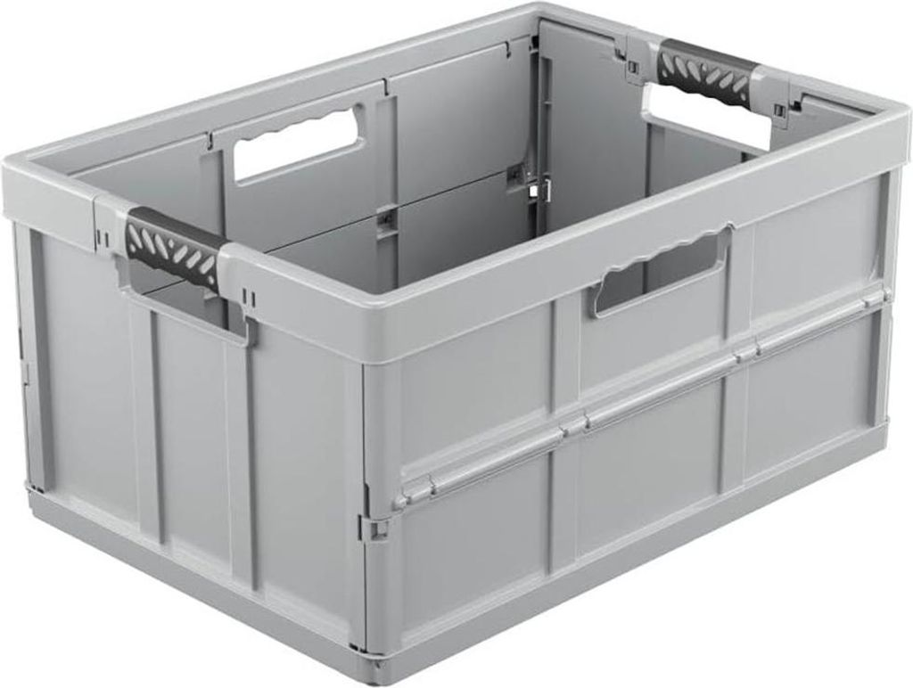 keeeper Klappbox Benno mit Softgriffen 45,0 Ltr. 54x37x27,5 cm nordic grey