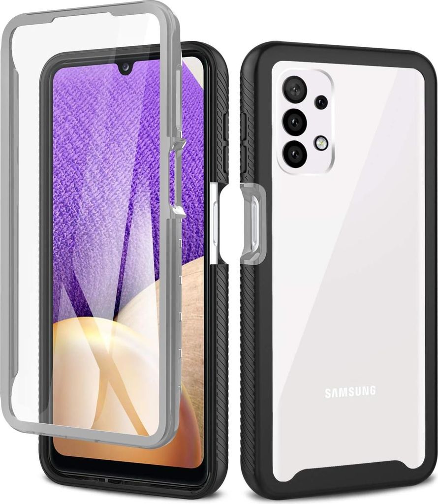 Hülle für Samsung Galaxy A32 5G Schwarz Starke Seiten