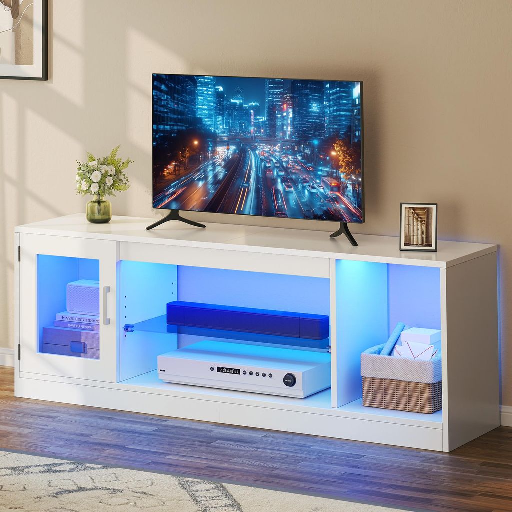 YITAHOME TV-Schrank TV-Regal mit 22 Modi RGB-LED, Lowboard Produktbild 