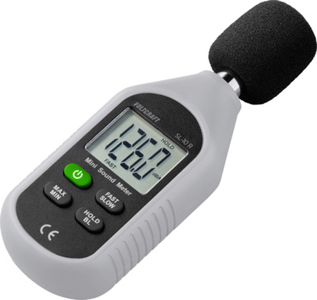 Voltcraft Schallpegel-Messgerät SL-10 R 30 - 130 dB 31.5 Hz - 8 kHz (VC-16575290)