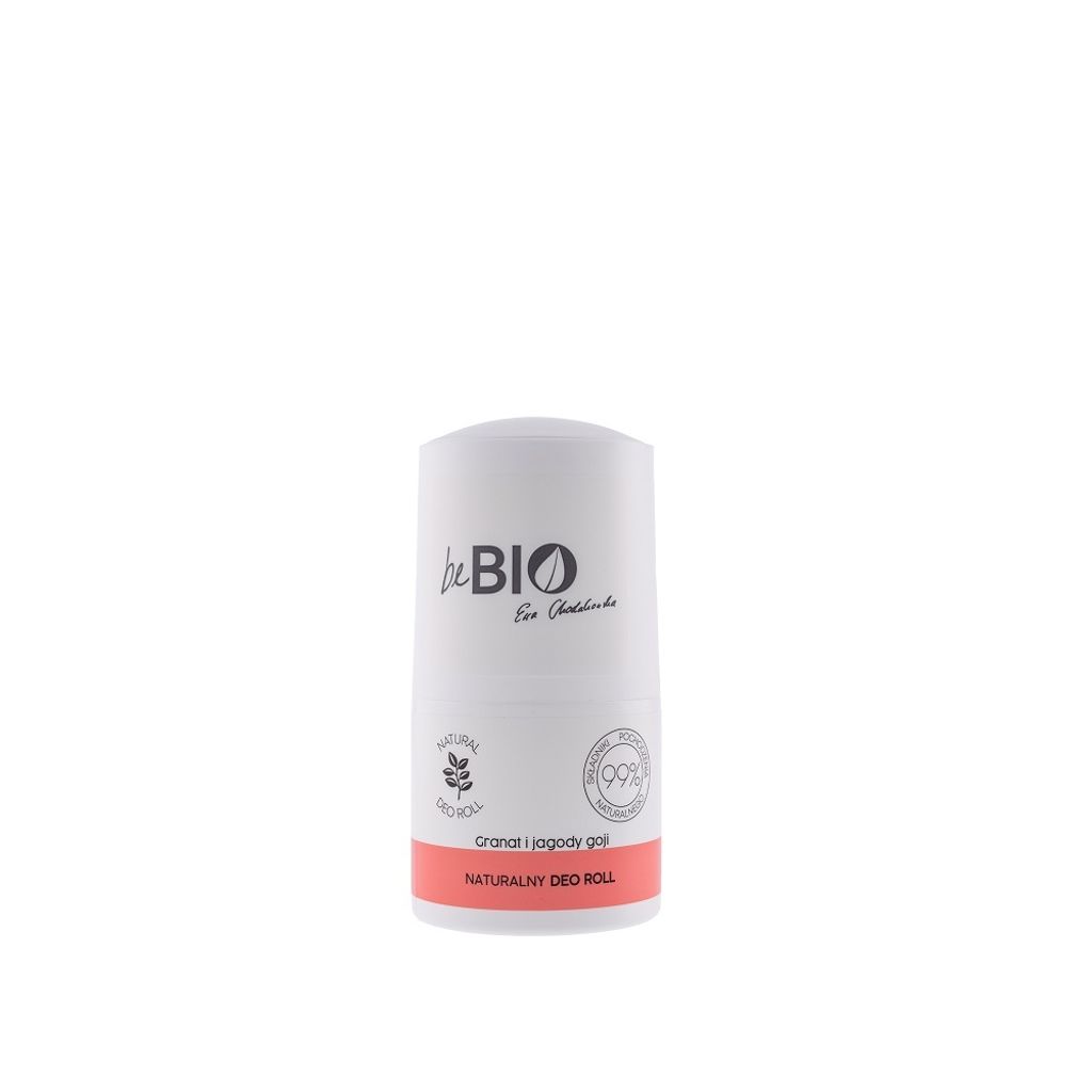 Bebio Natural Deodorant Roll-On Pomegranate & Goji Berries by Ewa Chodakowska 50ml