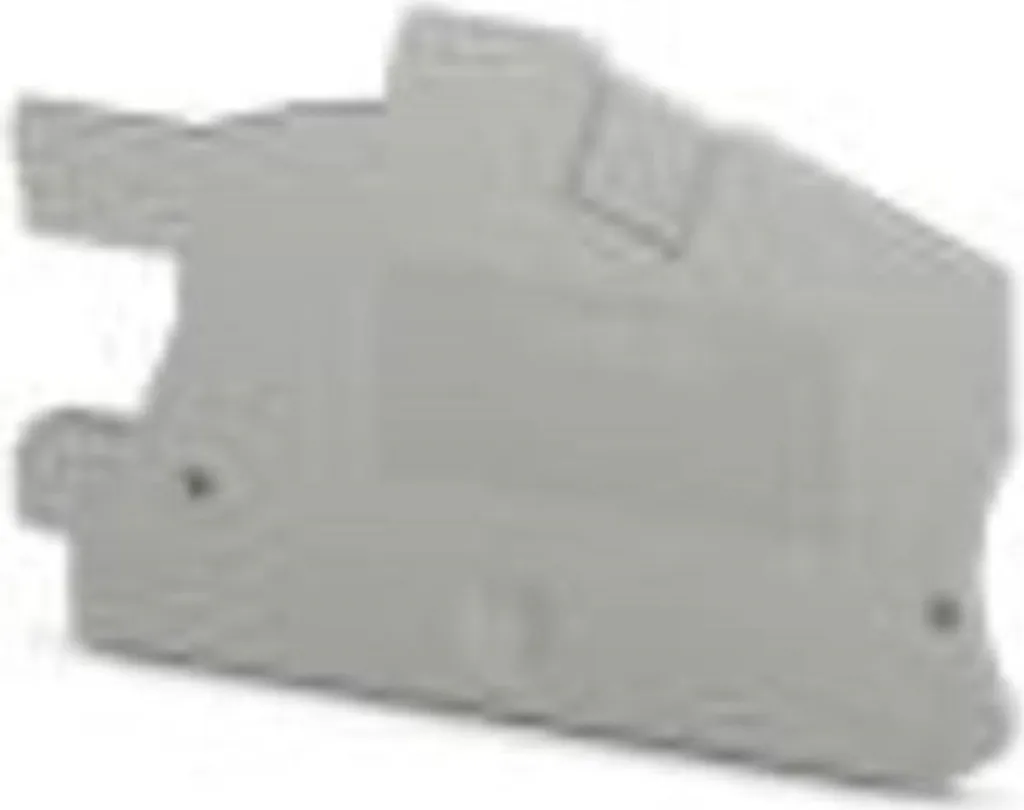 Phoenix Contact 1016703 D-PTI 6 couvercle de fermeture gris pour rail DIN