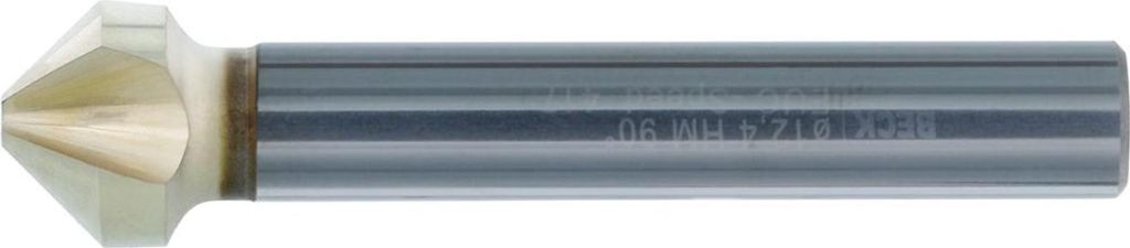 Kegelsenker VHM TiZrN 90Grad ungleiche Teilung 16,5mm BECK
