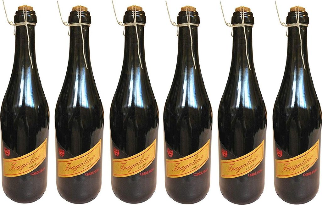 Fragolino Rosso Corte Viola Erdbeer-Perlwein (6 x 0,75 l  Produktbild 