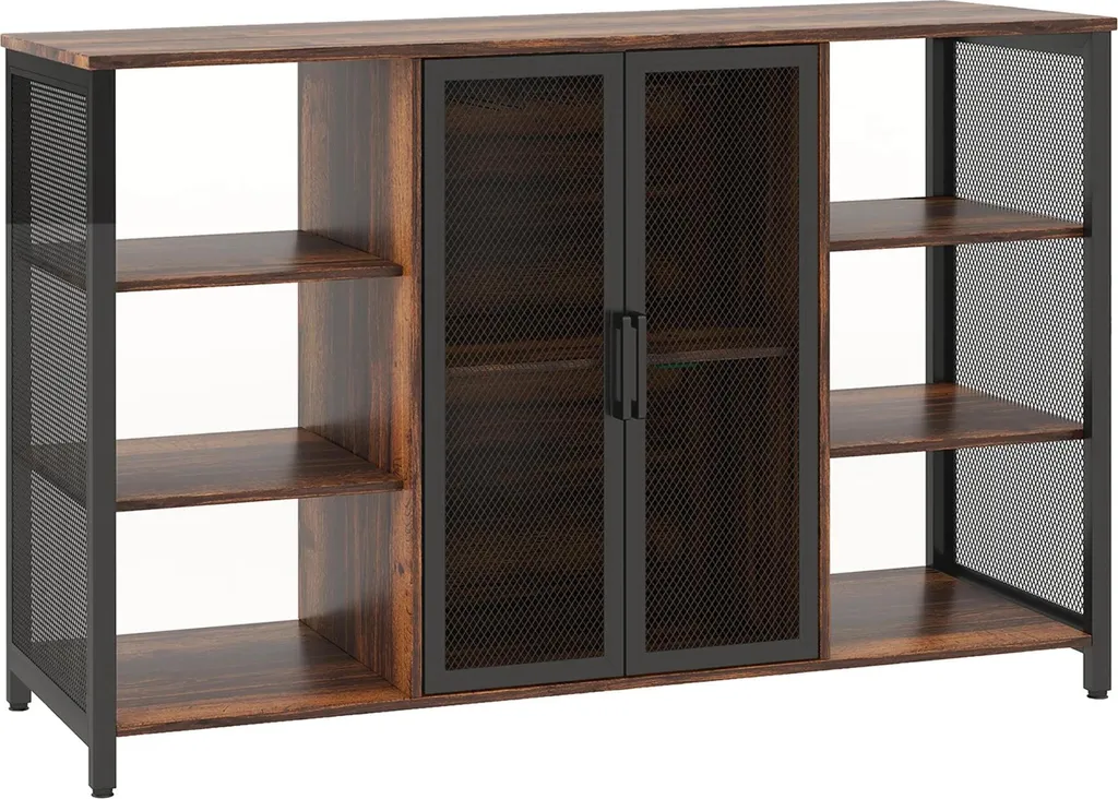 Optimisez votre rangement de cuisine avec ce buffet industriel 120 cm