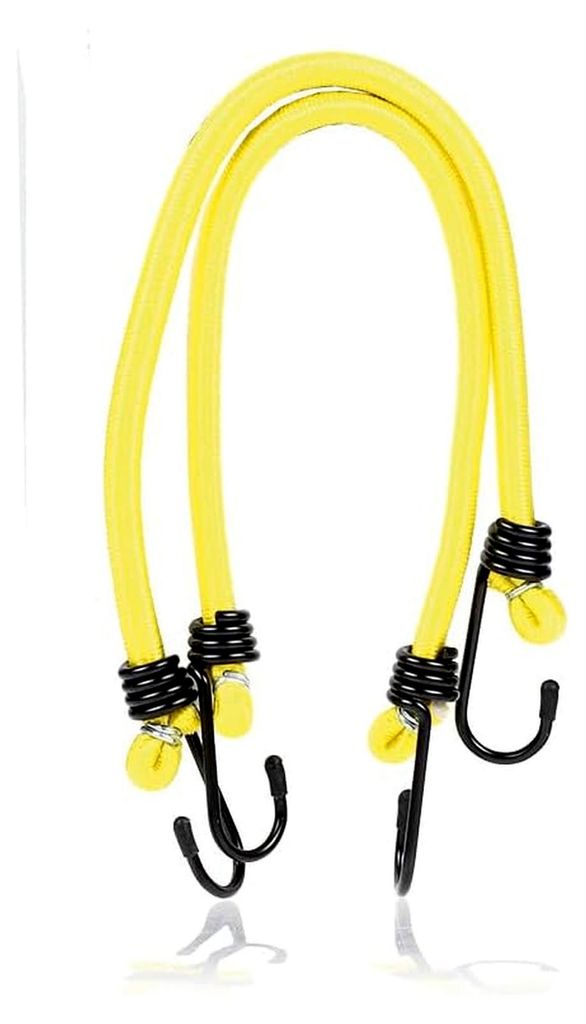 Gepäckspanner 2 Stück 40cm gelb