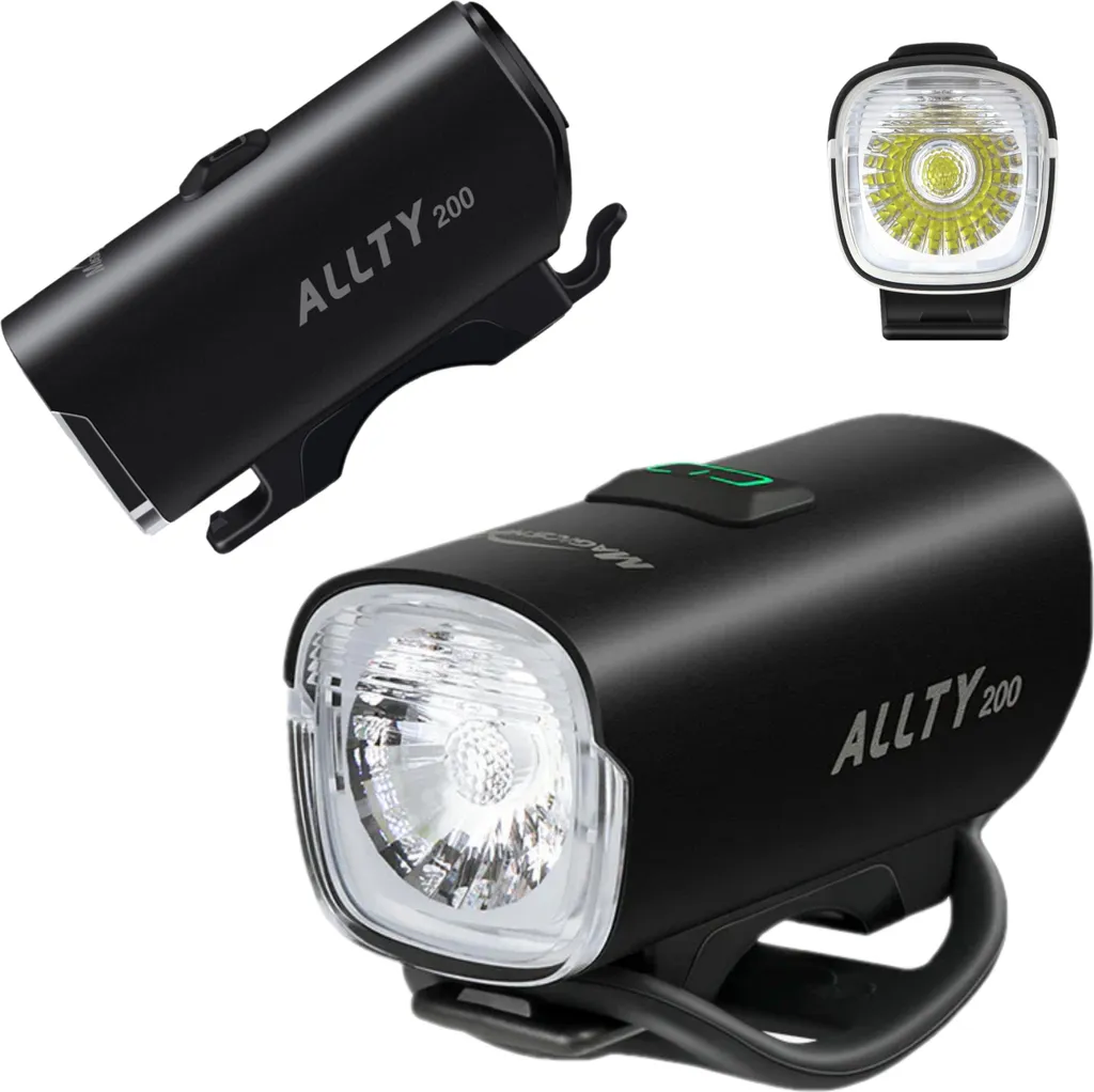 Éclairage de sécurité vélo pour ville et route avec affichage OLED