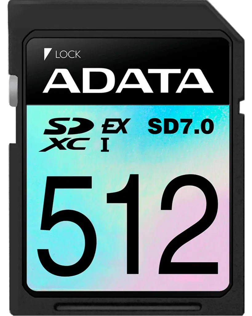 Carte SDXC 512GB ADATA Premier Extreme SD Card UHS-I U3 V30 A2 Class 10