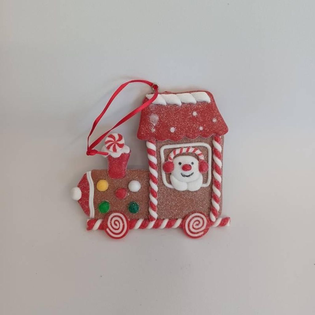 DECOLED Dekoration, Lebkuchenzug, 11 x 10 cm