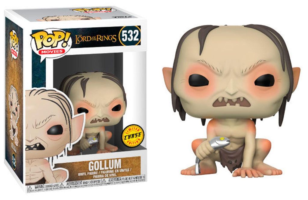 Figurine Funko POP the Lord of the Rings 532 Gollum chase Image du produit 