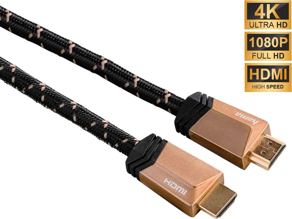HQ High-Speed HDMI-Kabel 3m 4K vergoldet