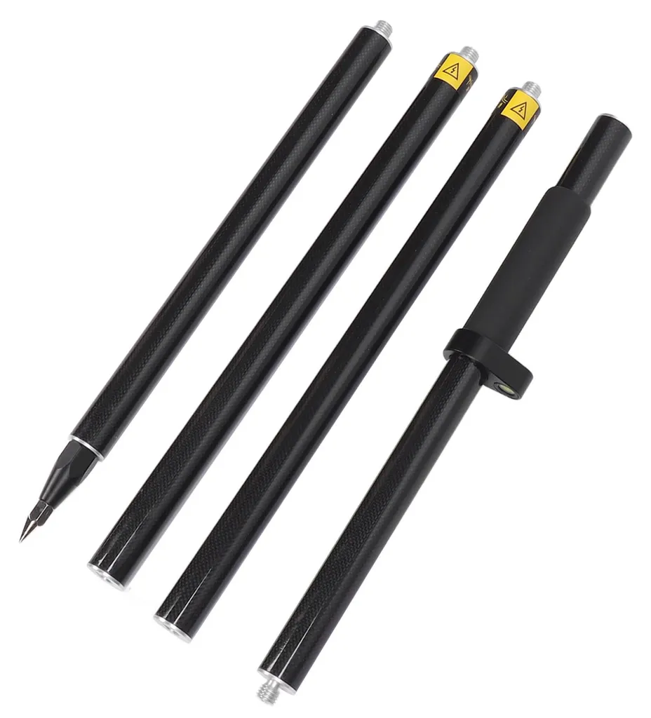 Solution de levé topographique GPS RTK avec ruban 2m et prisme 0 mm - 3