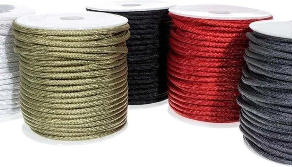 Kit paracorde 100m 5 couleurs pour réparations d'urgence en survie