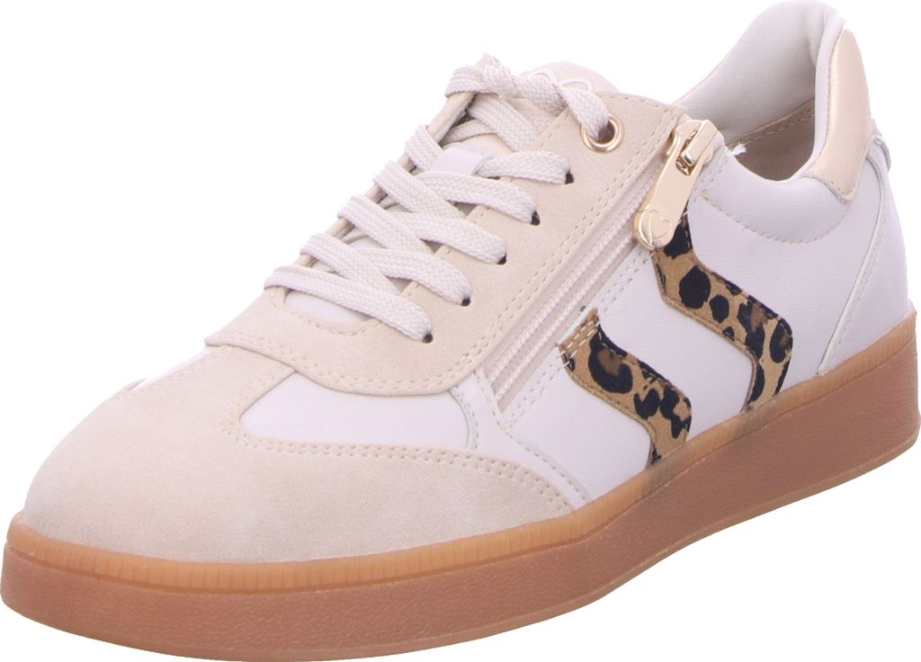 Marco Tozzi Damen Schnürschuhe 31978-36, 31978-37, 31978-38, 31978-39, 31978-40, 31978-41, 31978-42 MAT-2-23739-44 CREAM/LEOPARD 37
