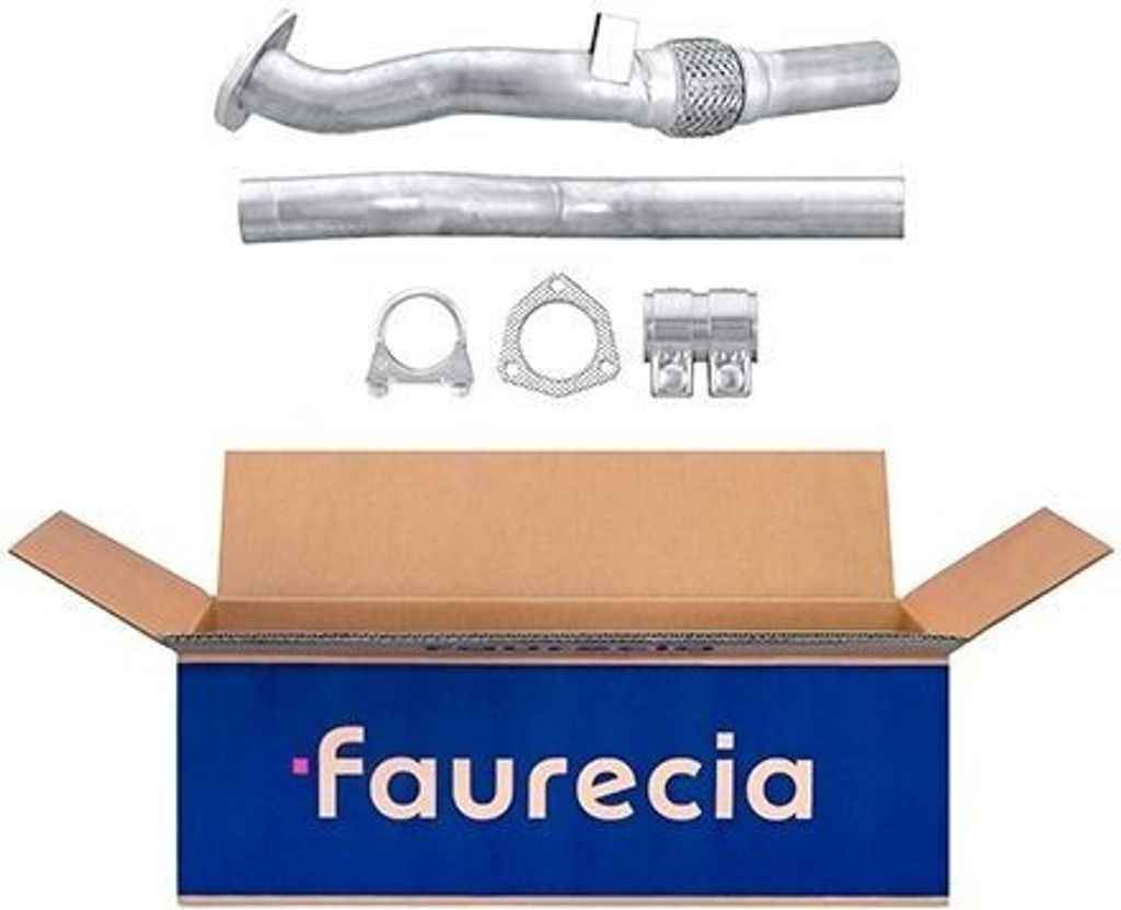 HELLA 8LA 366 000-011 - OE 3B0253301H Abgasrohr vorne für A4 (8D), A6 (4B), Superb I (3U), Passat (3B)