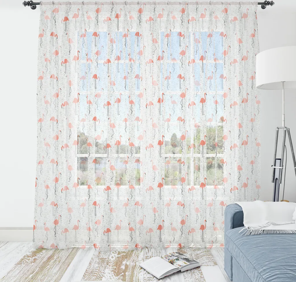 Decorazione Parete Fenicotteri ABAKUHAUS - Mood Tropicale XXL
