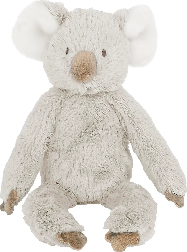 Doudou Koala Kanzo gris extra souple 34cm - Jouet bébé haute qualité