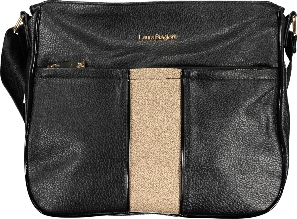 Sac bandoulière noir chic pour femme en grand format de série Nova