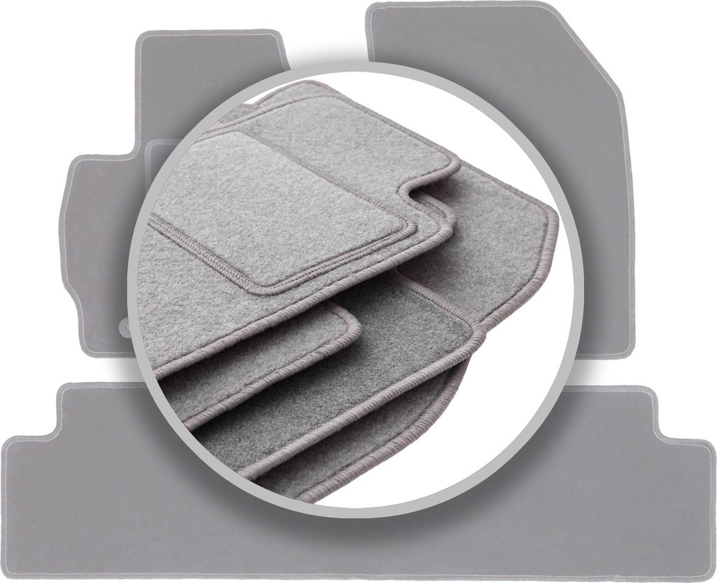 Graue Automatten für: Mazda Premacy II Minivan (2005-2010)