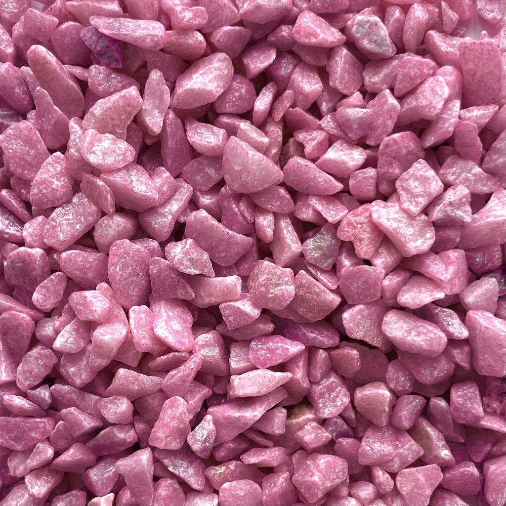 Dekosteine Farbsteine 9-13mm - 1kg Bunte Steine PINK
