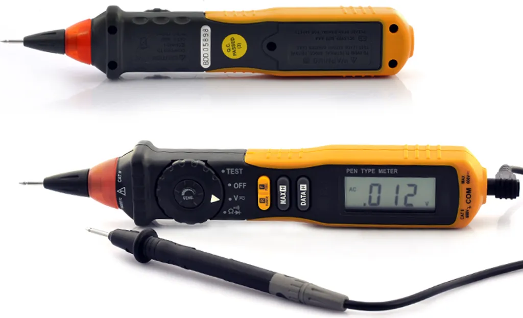 Penna Digitale Multimetro NCV CAT III 600V Multilingue - Tester Professionale