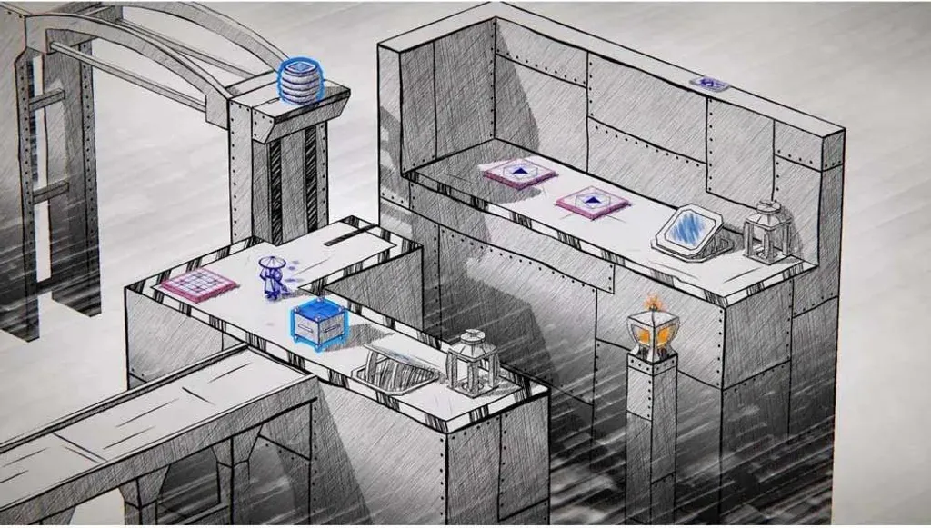 Inked sur Switch - Graphismes Dessinés à la Main et Puzzles Créatifs - 5