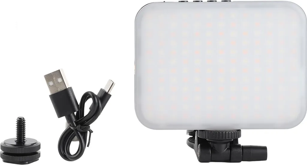 Lampe Vidéo LED Rechargeable pour Smartphone et Vidéoconférence Pro - 3