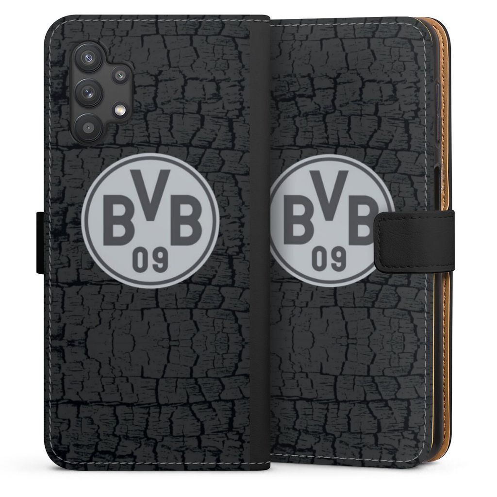 DeinDesign Klapphülle für Samsung Galaxy A32 5G Handytasche Lederhülle Tasche BVB Borussia Dortmund Trikot