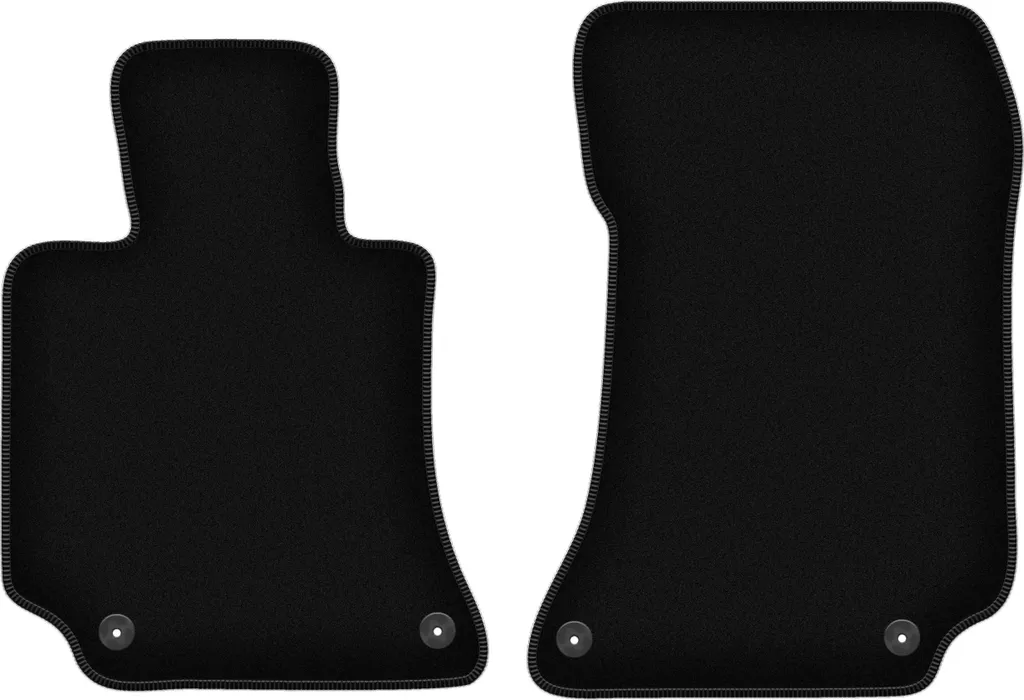 Tappetini Auto Anteriori Mercedes W212 2009-2016 - Velluto Economico