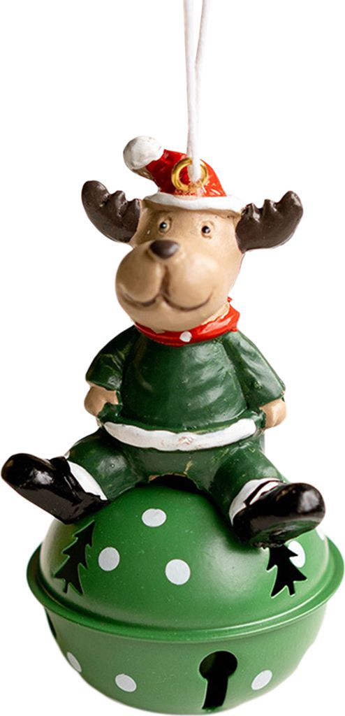 Weihnachtsmannglocke zum Aufhängen, 3D-Harz, Schneemann, Elchform, Weihnachtsbaum, Auto-Rückspiegel, Ornament, Anhänger, Partyzubehör, Geschenk