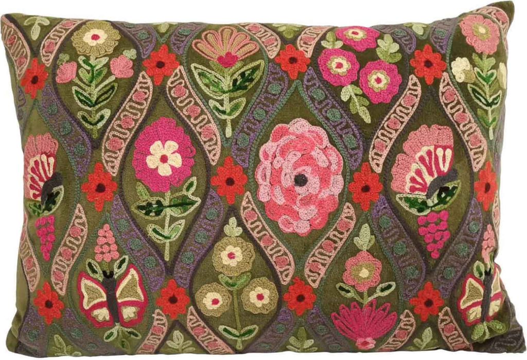 Deko Kissen Jolina bestickt
