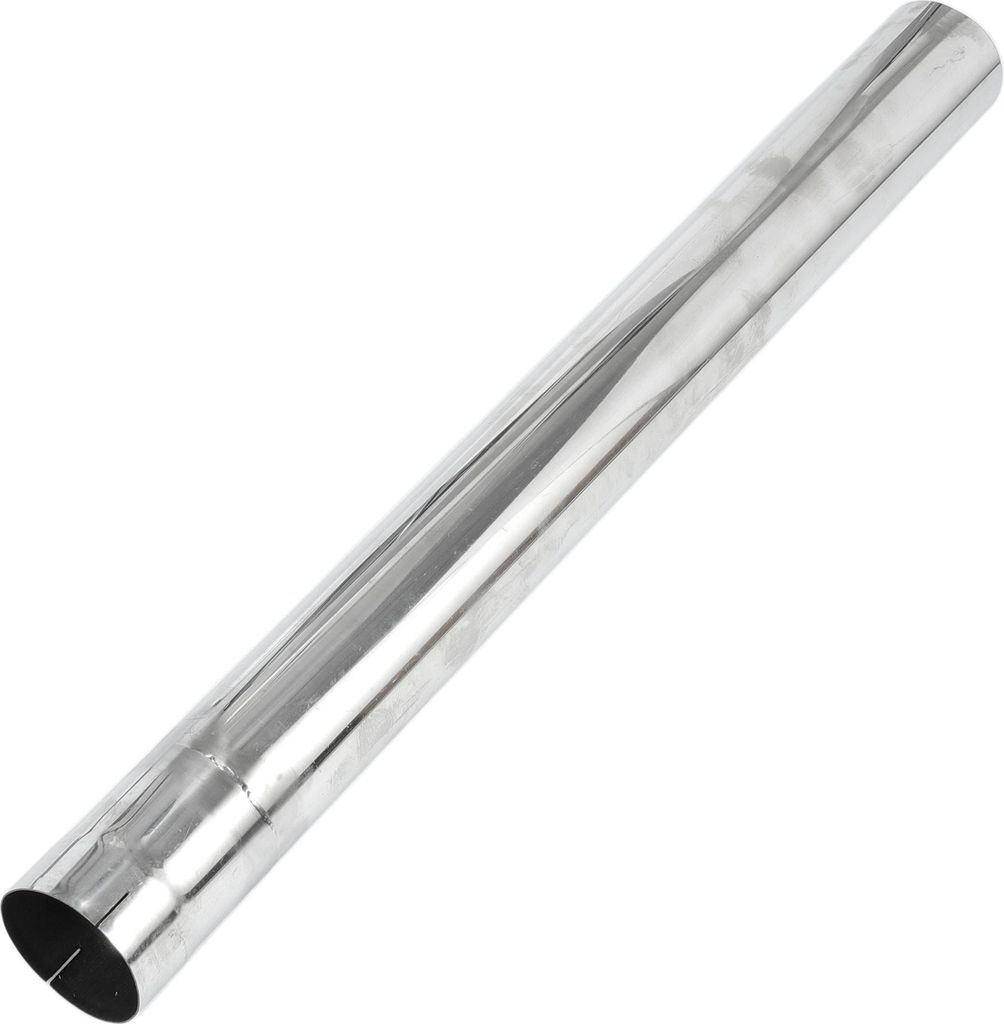 Gerader Schnitt Mandrel Auspuffrohr DIY Benutzerdefinierte Auto Modifizierte Auspuffrohr Rohrleitung 76mm/3" OD 762mm/30" Länge T304 Edelstahl Sil...