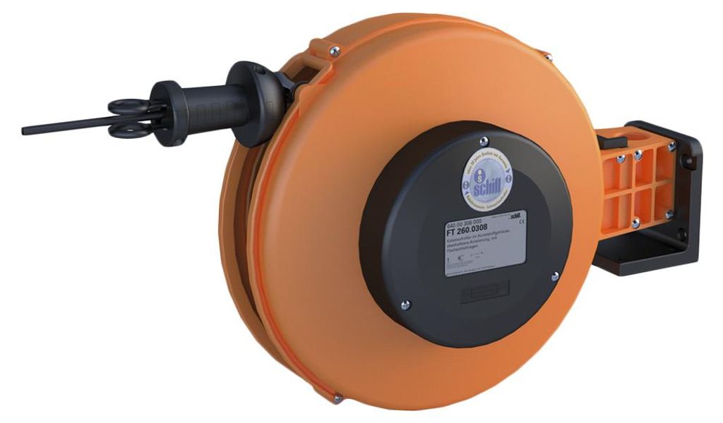 Schill Kabelaufroller 8m H05VV-F 3x1,5qmm FT 260.0308